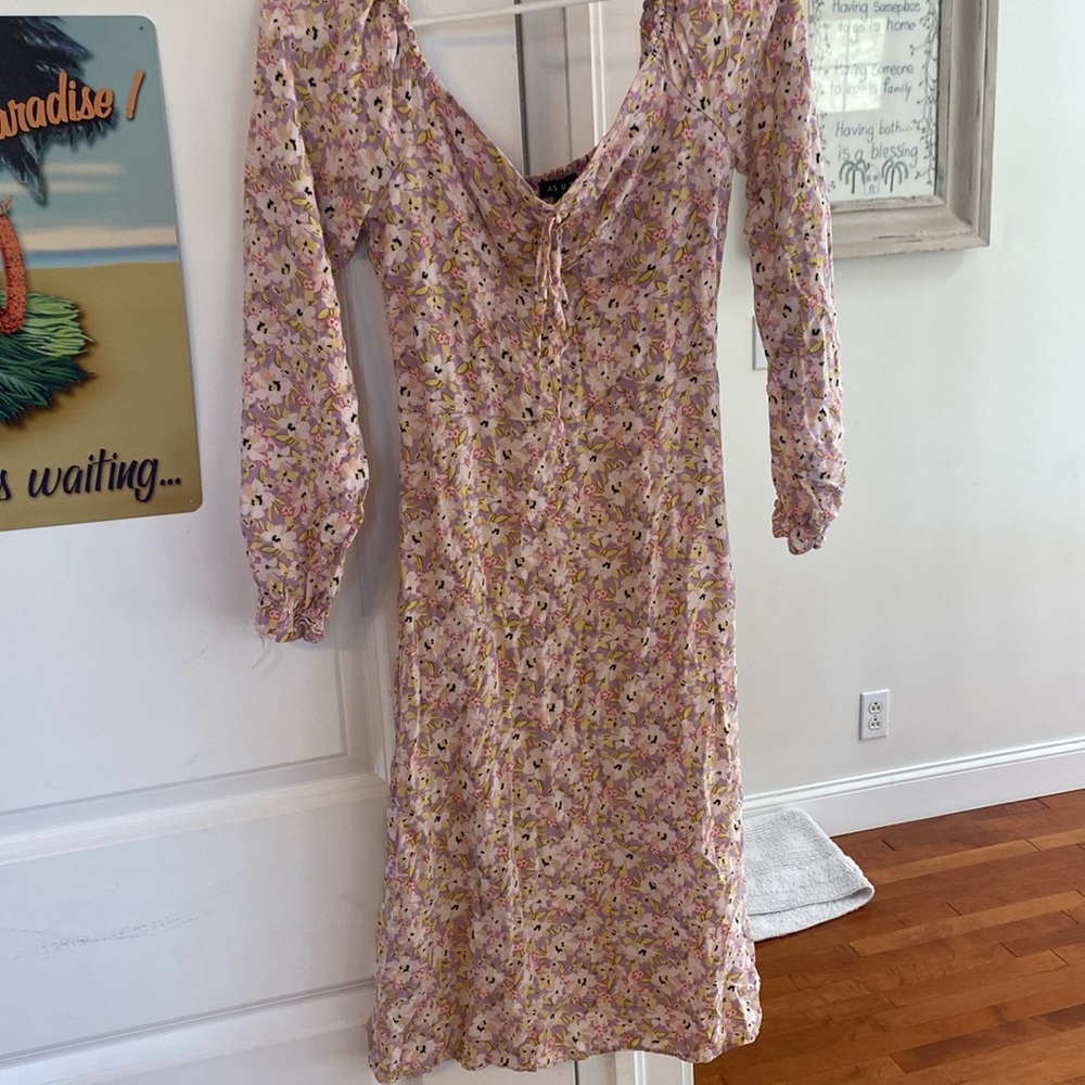 Women’s Half- Sleeve Floral Dress